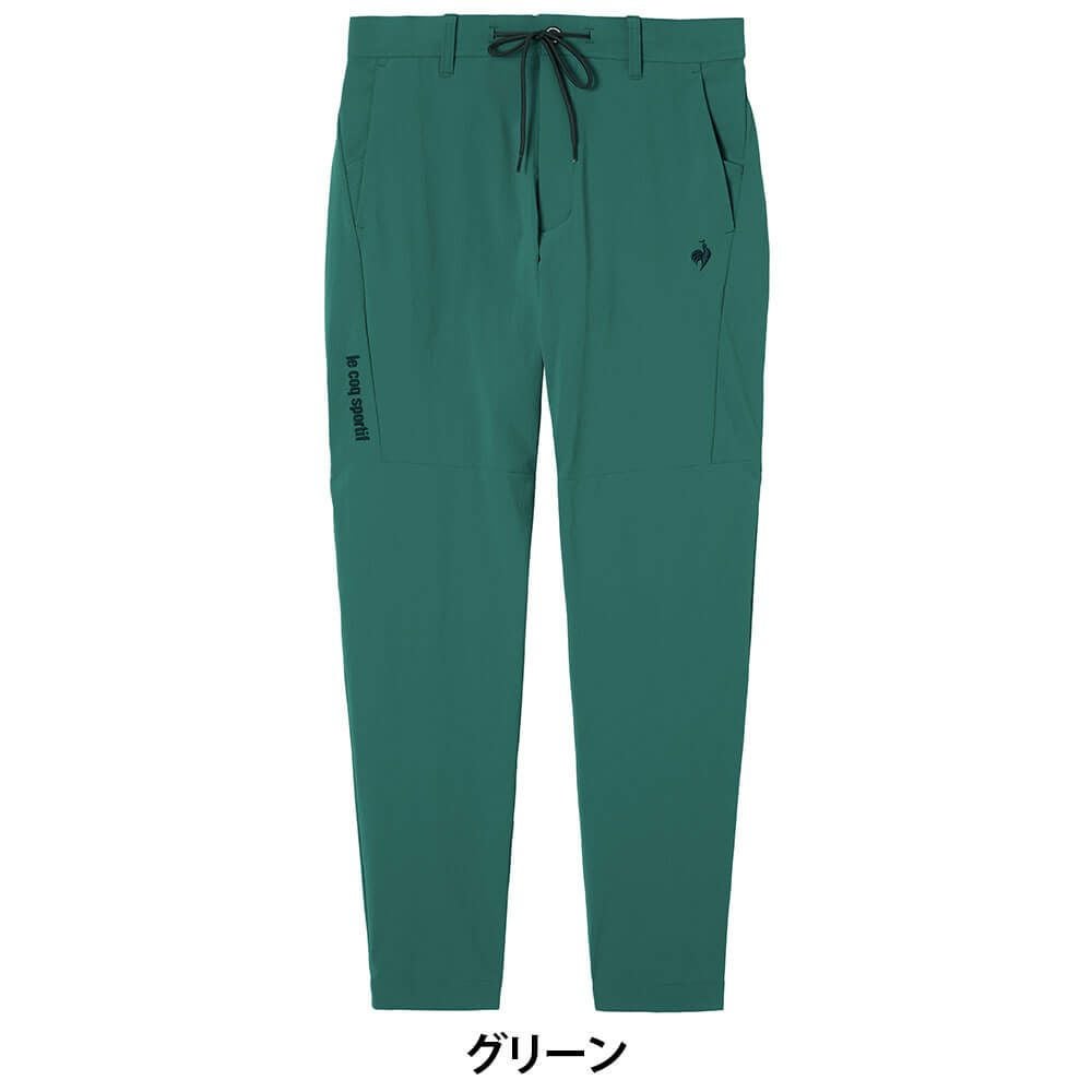 ルコック Le coq sportif　メンズ コーデュラ ジョガーパンツ LG5FLP51M　2025年モデル グリーン