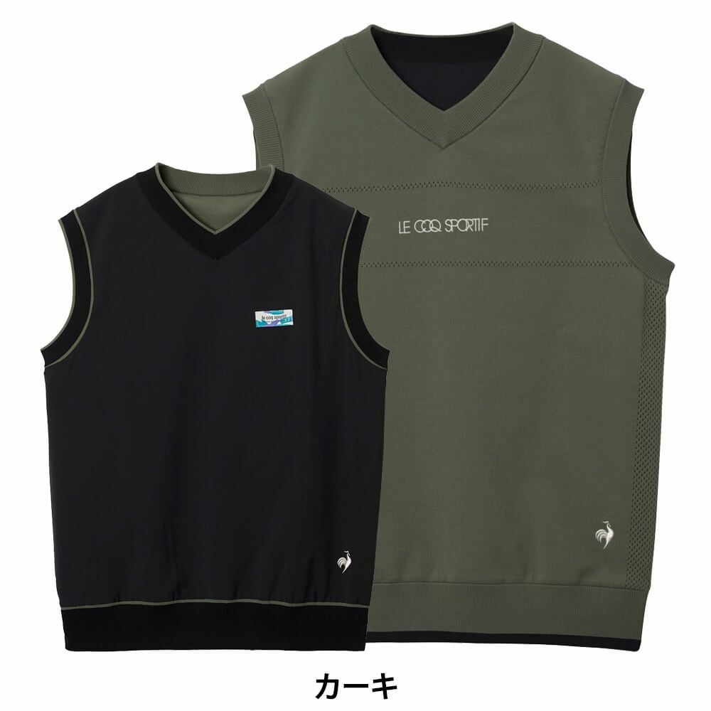 ルコック Le coq sportif レディース リバーシブル ベスト LG5FVE80L 2025年モデル