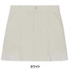 ルコック Le coq sportif　レディース 裾プリーツ スカート LG5FSK00L　2025年モデル ホワイト