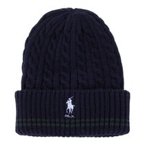 RLX GOLF Polo　メンズ ケーブルニット ビーニー RMF2502 NV ネイビー