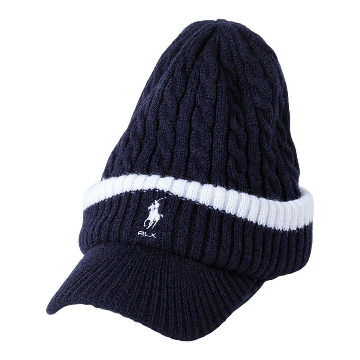 ラルフ ローレン RLX GOLF Polo レディース ケーブルニット つば付き