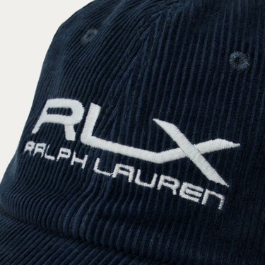 RLX GOLF Polo　RLX コーデュロイ キャップ 410 ネイビー　2025年モデル 詳細2