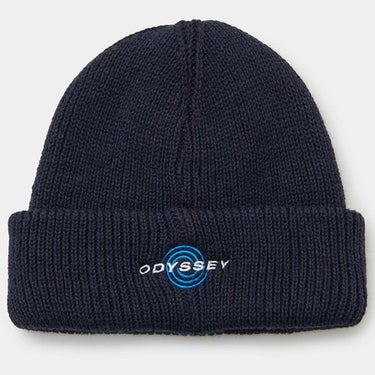 キャロウェイ Callaway　メンズ ロゴワッペン ビーニー C25291120 1120 ネイビー　2025年モデル ネイビー 詳細2