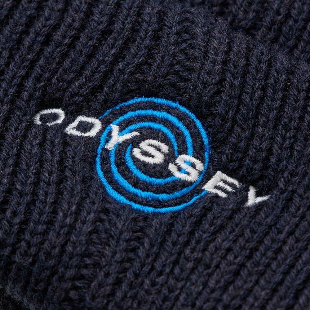 キャロウェイ Callaway　メンズ ロゴワッペン ビーニー C25291120 1120 ネイビー　2025年モデル ネイビー 詳細4