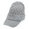 キャロウェイ Callaway　メンズ ツバ付き ニットキャップ C25291121 1021 グレー　2025年モデル グレー