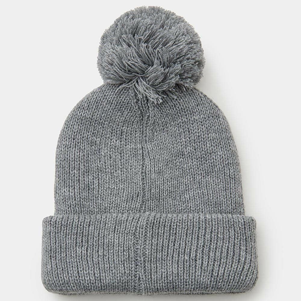 キャロウェイ Callaway　レディース 梵天付き ビーニー C25291215 1021 グレー　2025年モデル グレー 詳細2