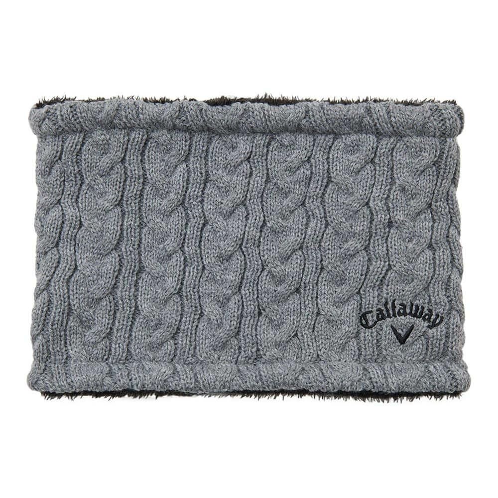 キャロウェイ Callaway　メンズ リバーシブル ネックウォーマー C25298100 1021 グレー　2025年モデル グレー