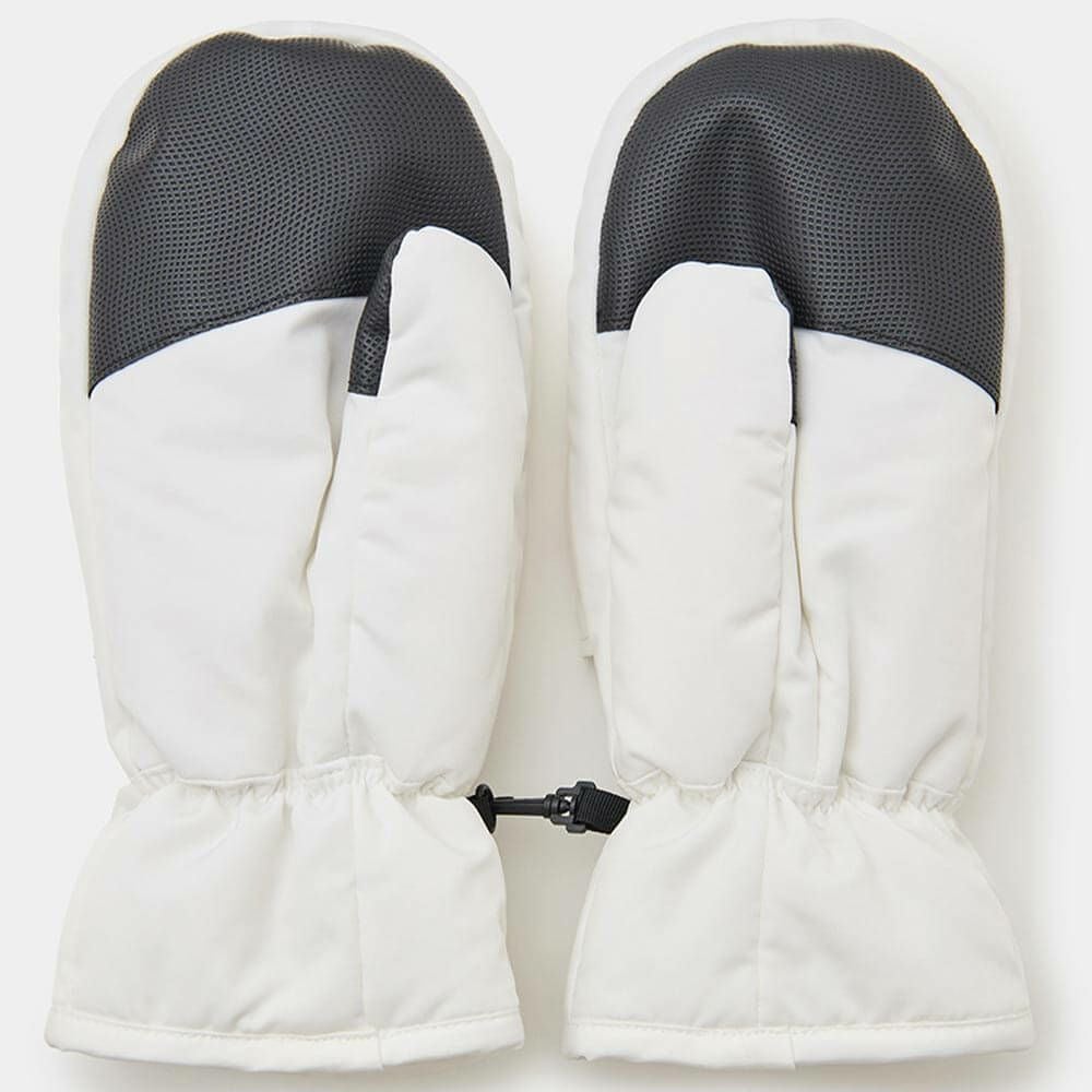 キャロウェイ Callaway　メンズ カイロポケット付き 両手用 ミトン C25298104 1030 ホワイト　2025年モデル ホワイト 詳細2