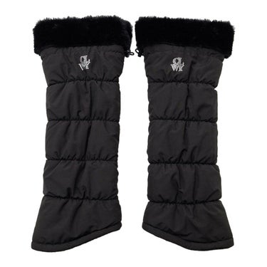 キャロウェイ Callaway　レディース 裏フリース レッグウォーマー C25298209 1010 ブラック　2025年モデル ブラック