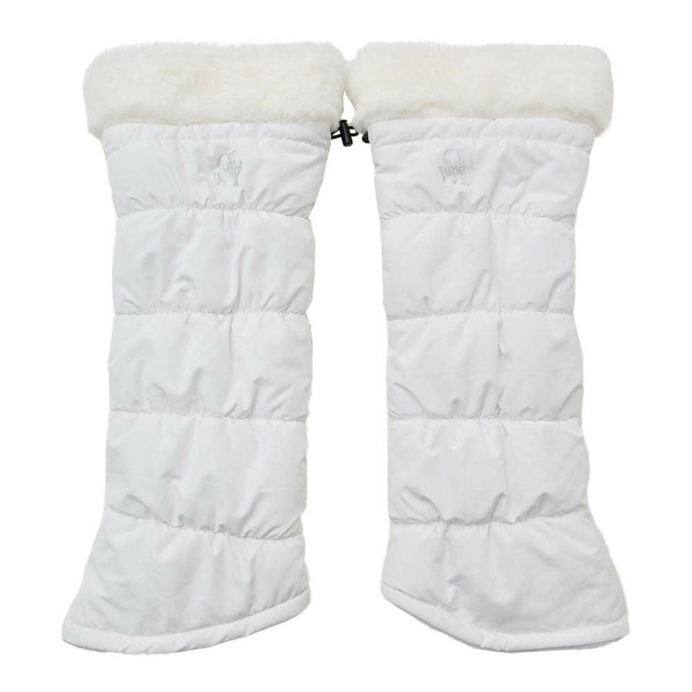 キャロウェイ Callaway レディース 裏フリース レッグウォーマー C25298209 1030 ホワイト 2025年モデル