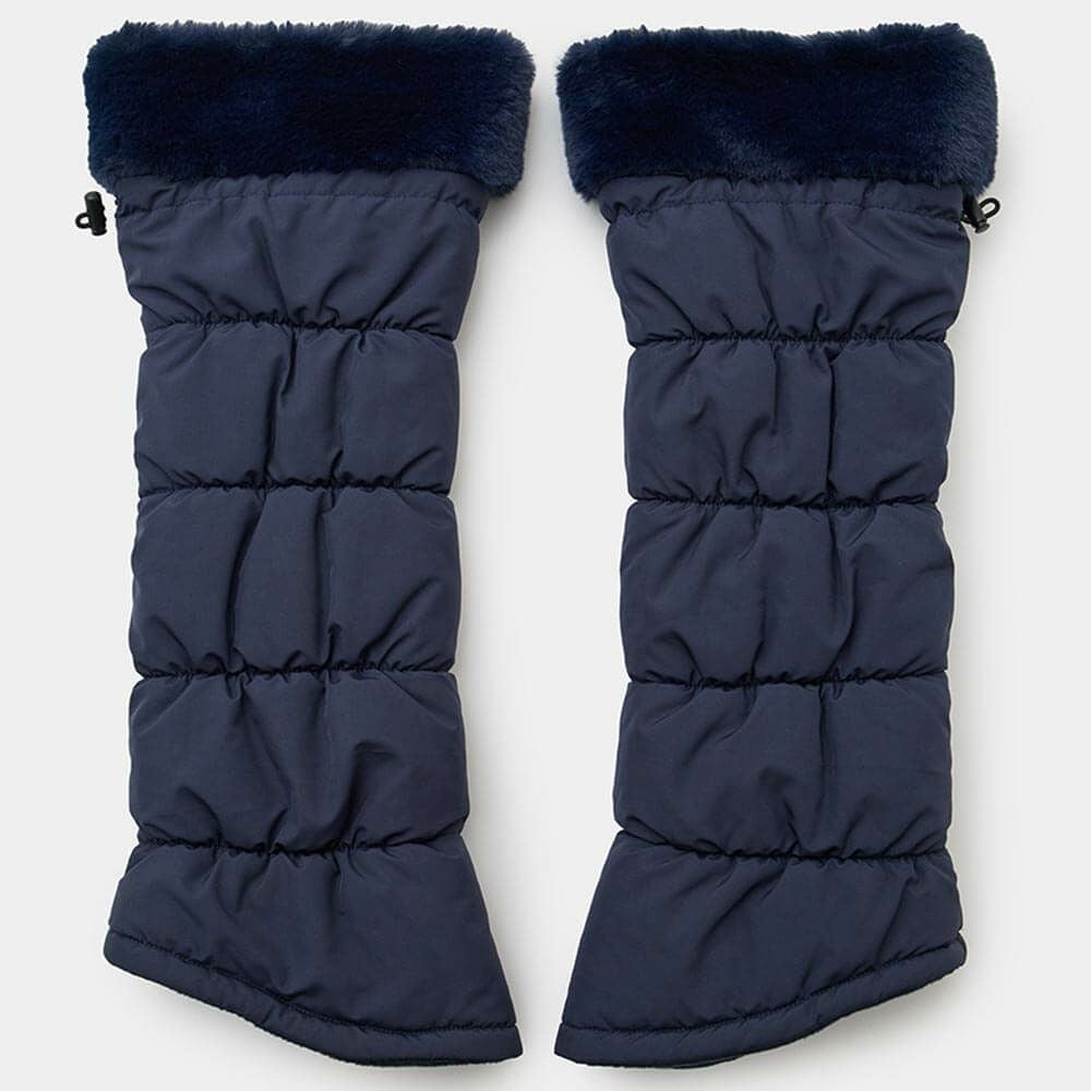 キャロウェイ Callaway　レディース 裏フリース レッグウォーマー C25298209 1120 ネイビー　2025年モデル ネイビー 詳細2