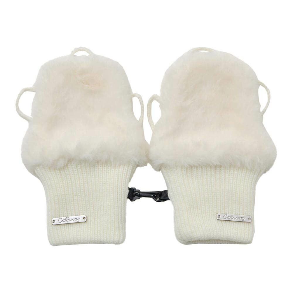 キャロウェイ Callaway　レディース ハンドウォーマー C25298210 1030 ホワイト　2025年モデル ホワイト