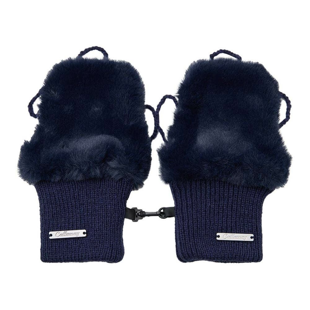 キャロウェイ Callaway　レディース ハンドウォーマー C25298210 1120 ネイビー　2025年モデル ネイビー