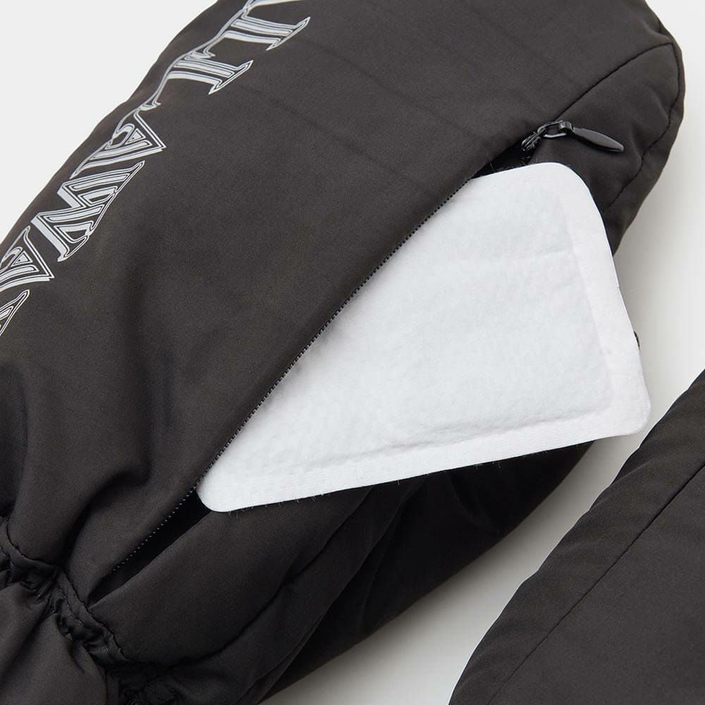 キャロウェイ Callaway　レディース カイロポケット付き 両手用 ミトン C25298211 1010 ブラック　2025年モデル ブラック 詳細4