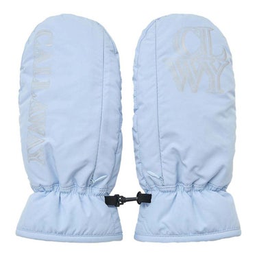 キャロウェイ Callaway　レディース カイロポケット付き 両手用 ミトン C25298211 1112 ブルー　2025年モデル ブルー