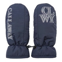 キャロウェイ Callaway　レディース カイロポケット付き 両手用 ミトン C25298211 1120 ネイビー　2025年モデル