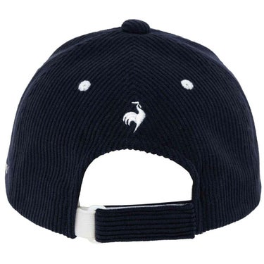 ルコック Le coq sportif　レディース コーデュロイ キャップ LG5FCP03L NV00 ネイビー　2025年モデル ネイビー 詳細2