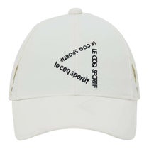 ルコック Le coq sportif　メンズ 撥水 キャップ LG5FCP05M WH00 ホワイト　2025年モデル