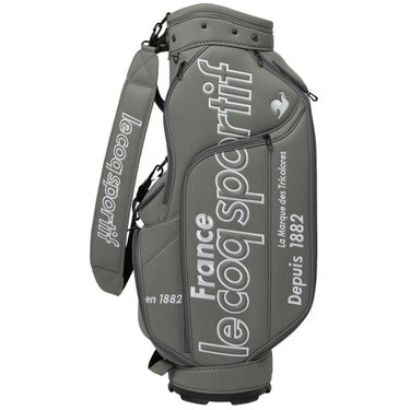ルコック Le coq sportif　メンズ グラフィックデザイン キャディバッグ LG4FCB02M GY00 グレー　2025年モデル グレー 詳細3