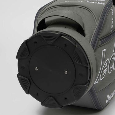 ルコック Le coq sportif　メンズ グラフィックデザイン キャディバッグ LG4FCB02M GY00 グレー　2025年モデル グレー 詳細8