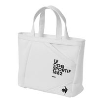 ルコック Le coq sportif　メンズ トライアングルデザイン カートポーチ LG5FTT47M WH00 ホワイト　2025年モデル