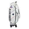 ルコック Le coq sportif　ユニセックス 取り外し可能キャスター付き キャディバッグ LG5FCB00U WH00 ホワイト　2025年モデル ホワイト