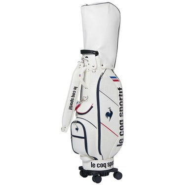 ルコック Le coq sportif　ユニセックス 取り外し可能キャスター付き キャディバッグ LG5FCB00U WH00 ホワイト　2025年モデル ホワイト 詳細2