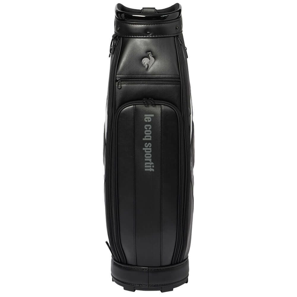 ルコック Le coq sportif　メンズ アーカイブデザイン キャディバッグ LG5FCB01M BK00 ブラック　2025年モデル ブラック 詳細4