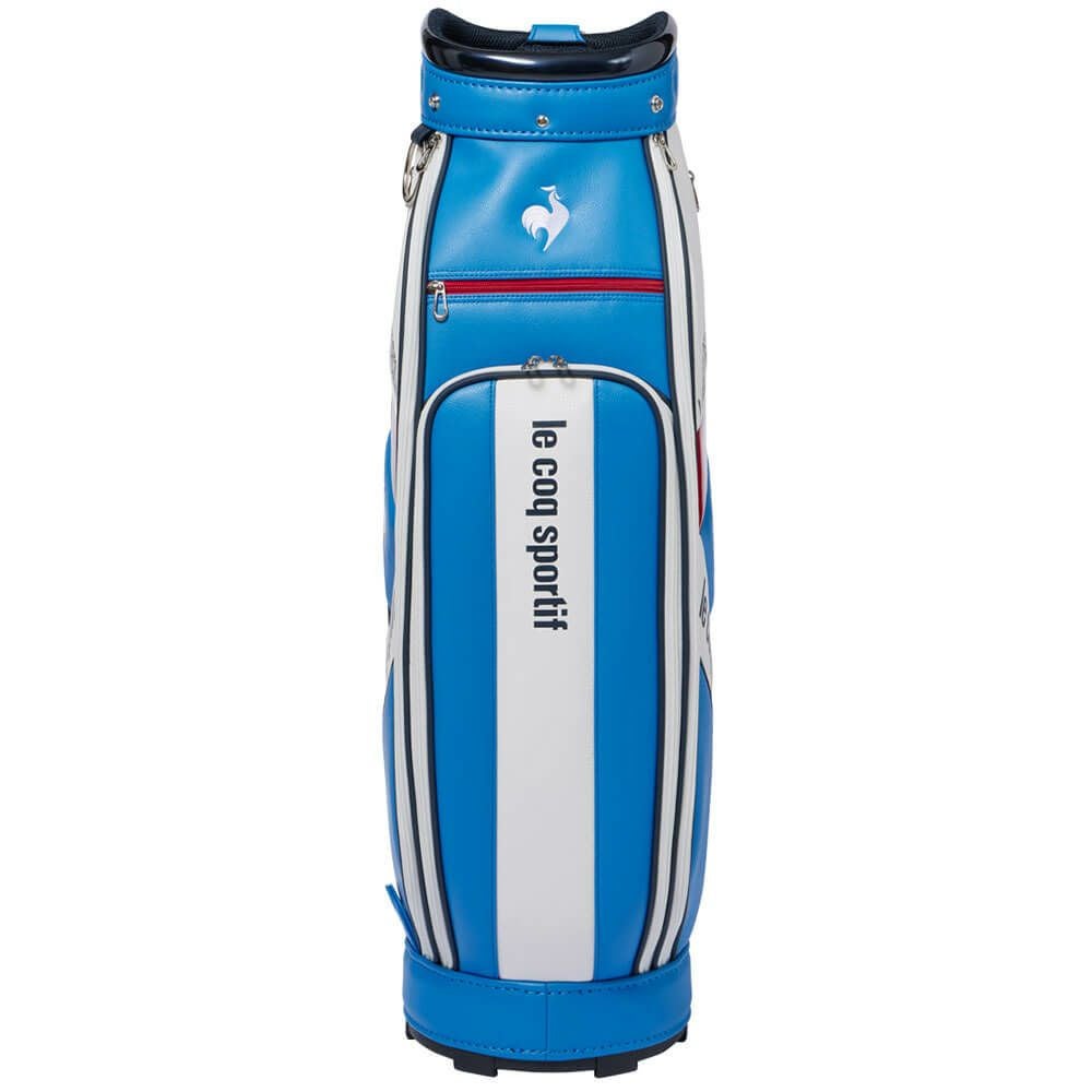 ルコック Le coq sportif　メンズ アーカイブデザイン キャディバッグ LG5FCB01M BL00 ブルー　2025年モデル ブルー 詳細4