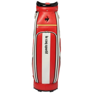 ルコック Le coq sportif　メンズ アーカイブデザイン キャディバッグ LG5FCB01M RD00 レッド　2025年モデル レッド 詳細4