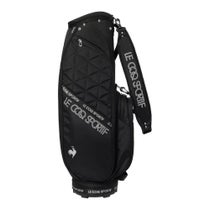 ルコック Le coq sportif　レディース キルティングデザイン キャディバッグ LG5FCB01L BK00 ブラック　2025年モデル ブラック