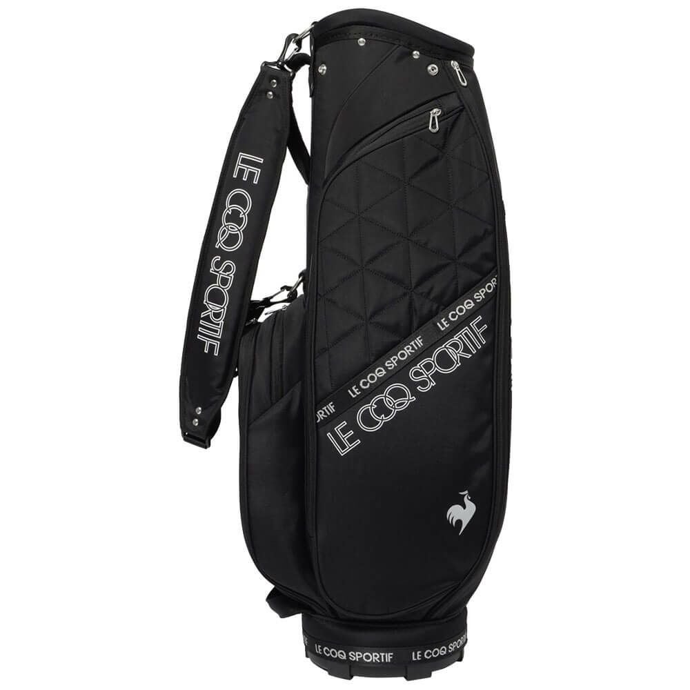 ルコック Le coq sportif　レディース キルティングデザイン キャディバッグ LG5FCB01L BK00 ブラック　2025年モデル ブラック 詳細3