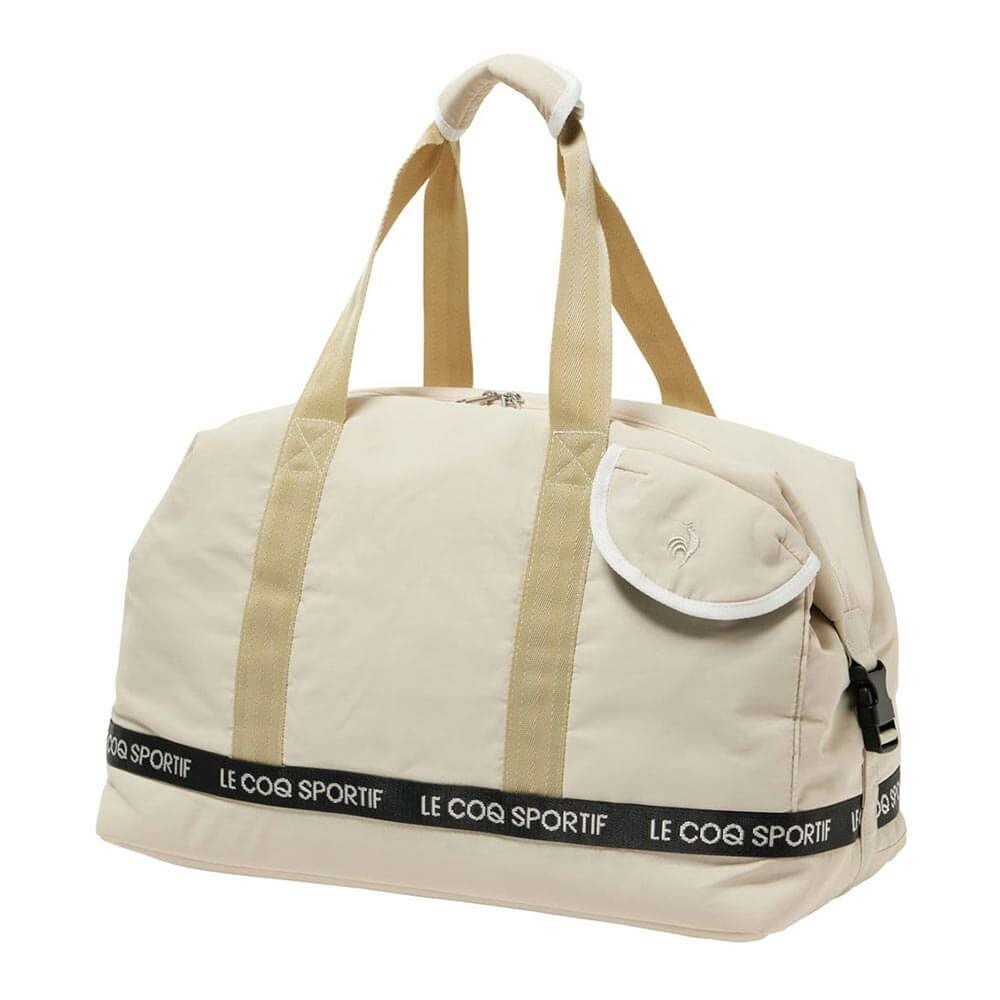 ルコック Le coq sportif レディース フラップポケットデザイン ボストンバッグ LG5FBB01L BG00 ベージュ 2025年モデル