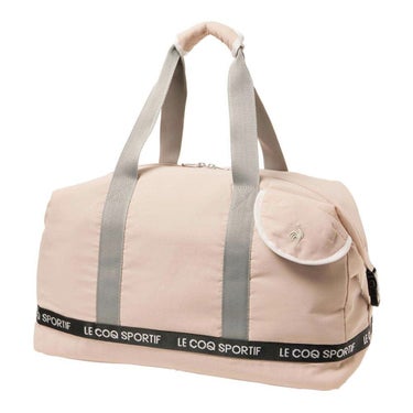 ルコック Le coq sportif　レディース フラップポケットデザイン ボストンバッグ LG5FBB01L PK00 ピンク　2025年モデル ピンク