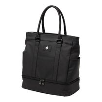 ルコック Le coq sportif　メンズ 二層式 ボストンバッグ LG5FBB01M BK00 ブラック　2025年モデル