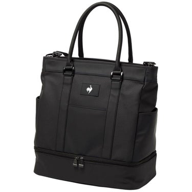 ルコック Le coq sportif　メンズ 二層式 ボストンバッグ LG5FBB01M BK00 ブラック　2025年モデル ブラック 詳細4