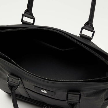 ルコック Le coq sportif　メンズ 二層式 ボストンバッグ LG5FBB01M BK00 ブラック　2025年モデル ブラック 詳細6