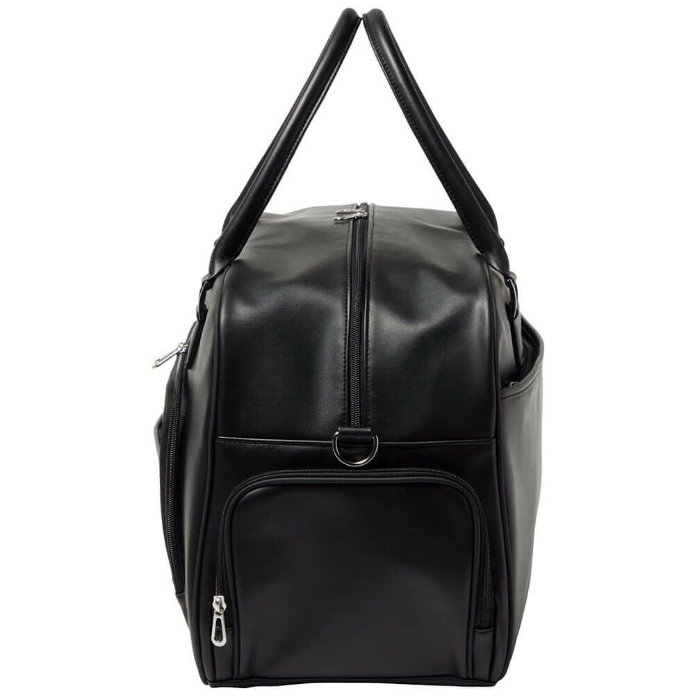 ルコック Le coq sportif　メンズ ベーシック ボストンバッグ LG5FBB02M BK00 ブラック　2025年モデル ブラック 詳細3