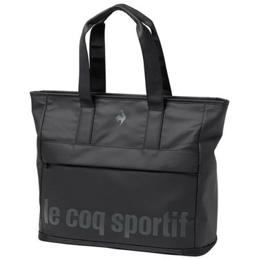ルコック Le coq sportif　メンズ トライアングルデザイン 多収納 トートバッグ LG5FTT00M BK00 ブラック　2025年モデル ブラック 詳細2