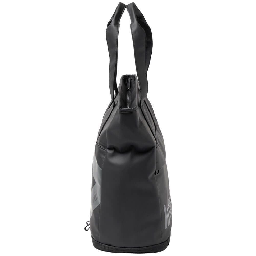 ルコック Le coq sportif　メンズ トライアングルデザイン 多収納 トートバッグ LG5FTT00M BK00 ブラック　2025年モデル ブラック 詳細3