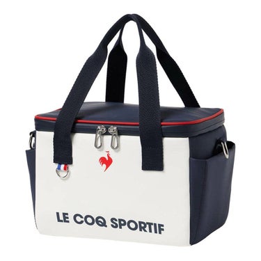 ルコック Le coq sportif　ユニセックス 保冷保温機能付き 横型 カートポーチ LG5FTT42U WHNV ホワイトネイビー　2025年モデル ホワイトネイビー