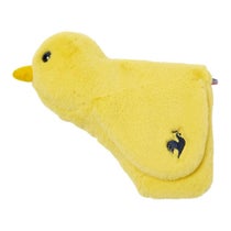 ルコック Le coq sportif　レディース ボア素材 ピン型・マレット型用 パターカバー LG5FHC50L YL00 イエロー　2025年モデル