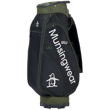 マンシングウェア Munsingwear　メンズ キャディバッグ MG5FCB02M BK00 ブラック　2025年モデル ブラック 詳細2