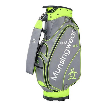 マンシングウェア Munsingwear　メンズ キャディバッグ MG5FCB02M GY00 グレー　2025年モデル グレー