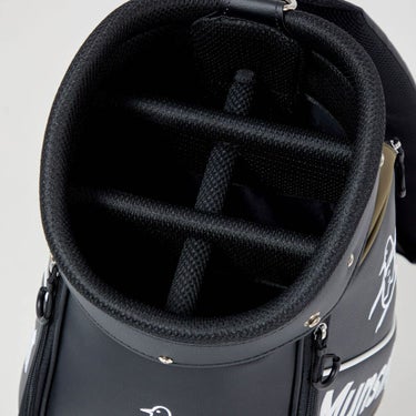 マンシングウェア Munsingwear　メンズ キャディバッグ MG5SCB05M BKKH ブラックカーキ　2025年モデル ブラックカーキ 詳細5