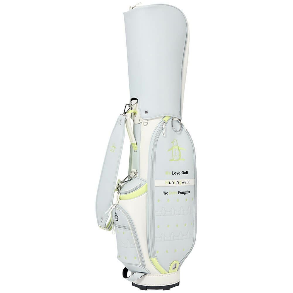 マンシングウェア Munsingwear　レディース キャディバッグ MG5FCB02L GY00 グレー　2025年モデル グレー 詳細3