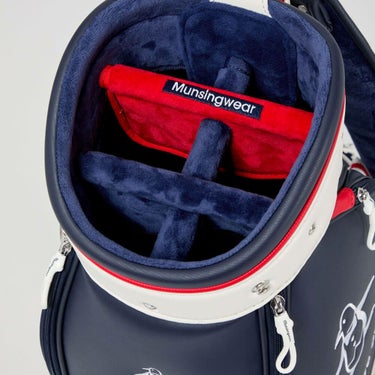 マンシングウェア Munsingwear　レディース キャディバッグ MG5FCB02L NV00 ネイビー　2025年モデル ネイビー 詳細5