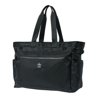 マンシングウェア Munsingwear　メンズ ジャガード ロゴ ボストンバッグ MG5FTT01M BK00 ブラック　2025年モデル ブラック