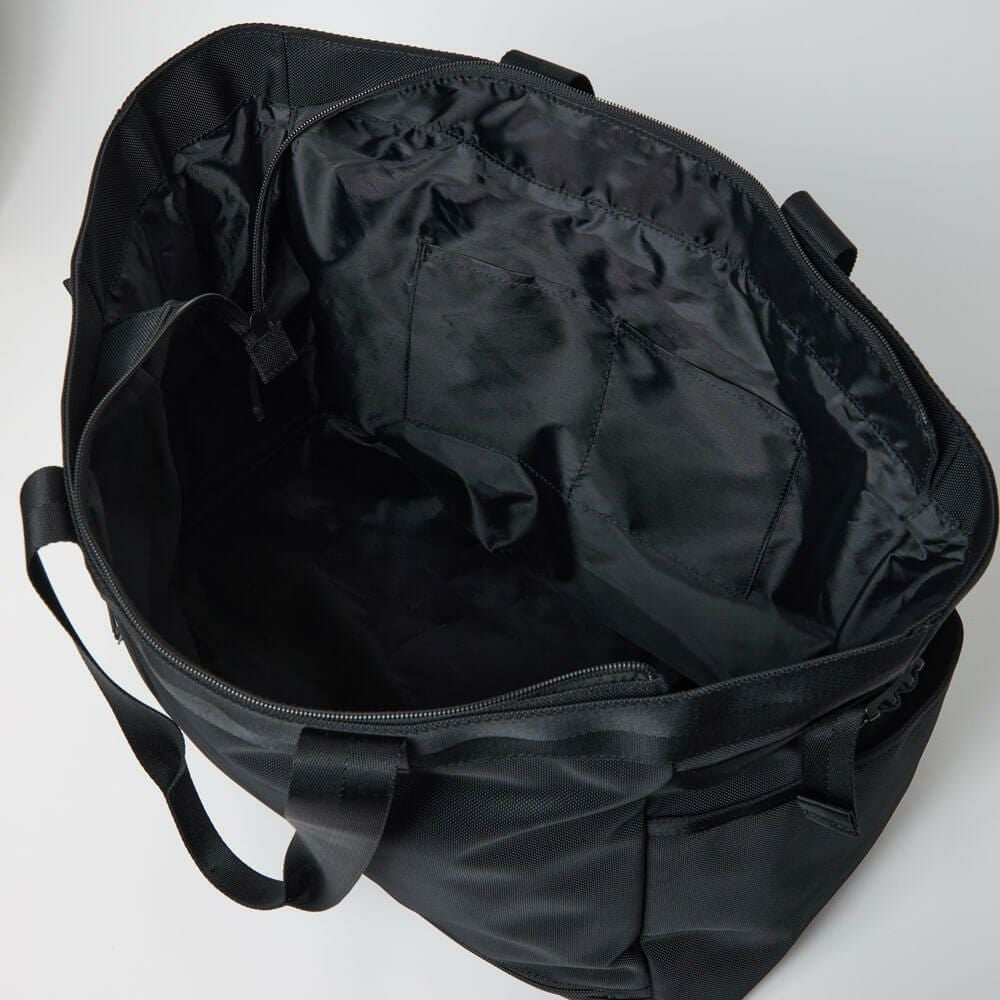 マンシングウェア Munsingwear　メンズ ジャガード ロゴ ボストンバッグ MG5FTT01M BK00 ブラック　2025年モデル ブラック 詳細3