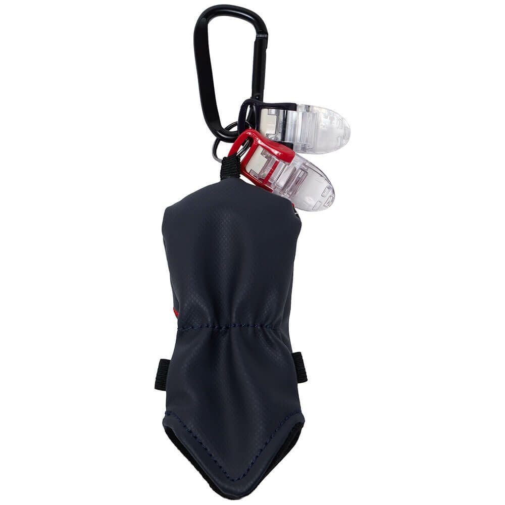 マンシングウェア Munsingwear　メンズ パターカバーキャッチャー付き ボールホルダー MG5FBZ03M NV00 ネイビー　2025年モデル ネイビー 詳細2